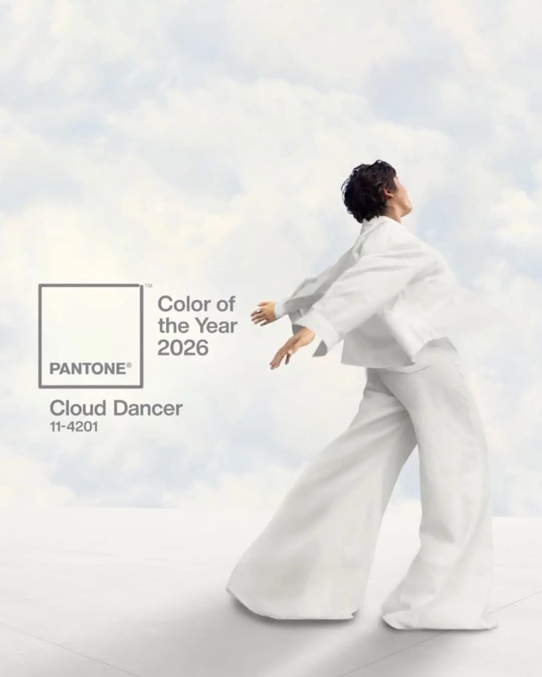 coud danser pantone colour of 2026