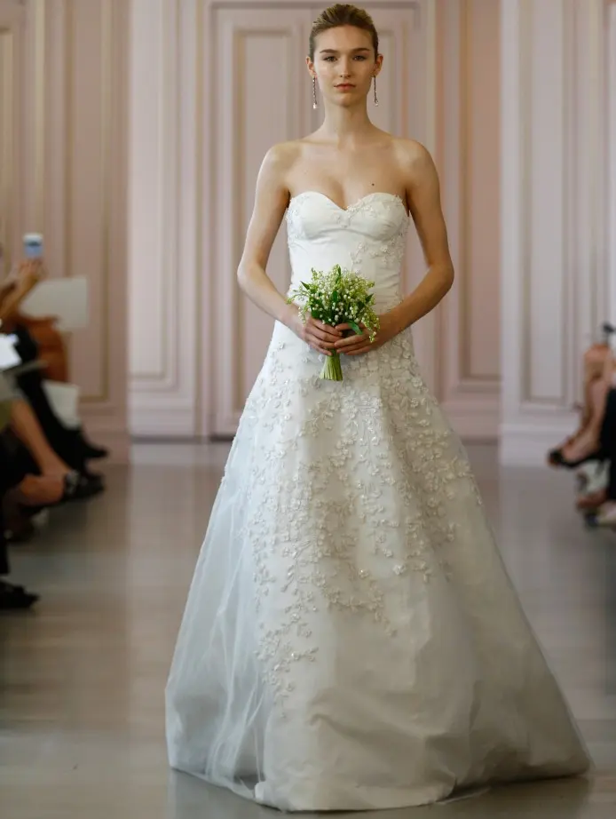 Свадебное платье Oscar de la Renta 2016