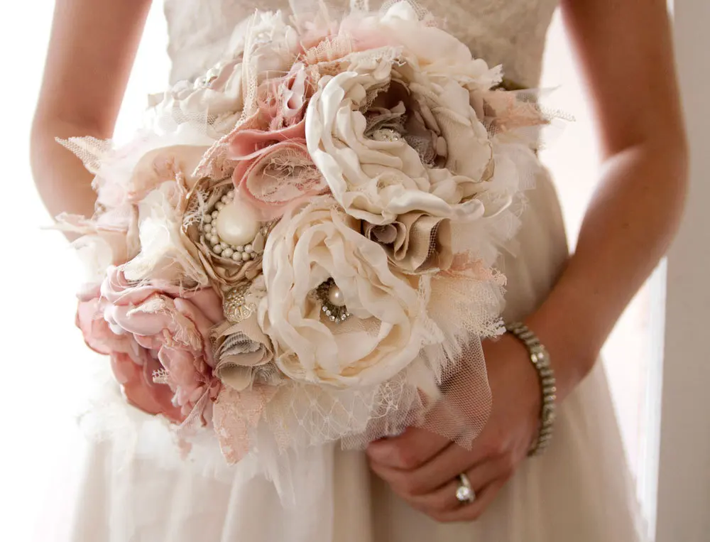 Букет невесты в стиле Shabby – Chic