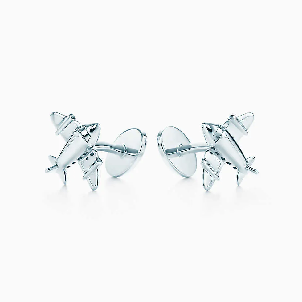 Запонки от Tiffany. Запонки из стерлингового серебра.